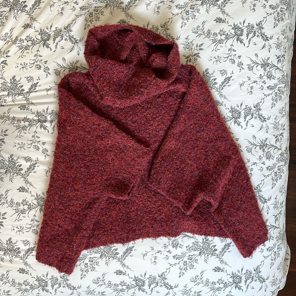 Cowl neck sweater